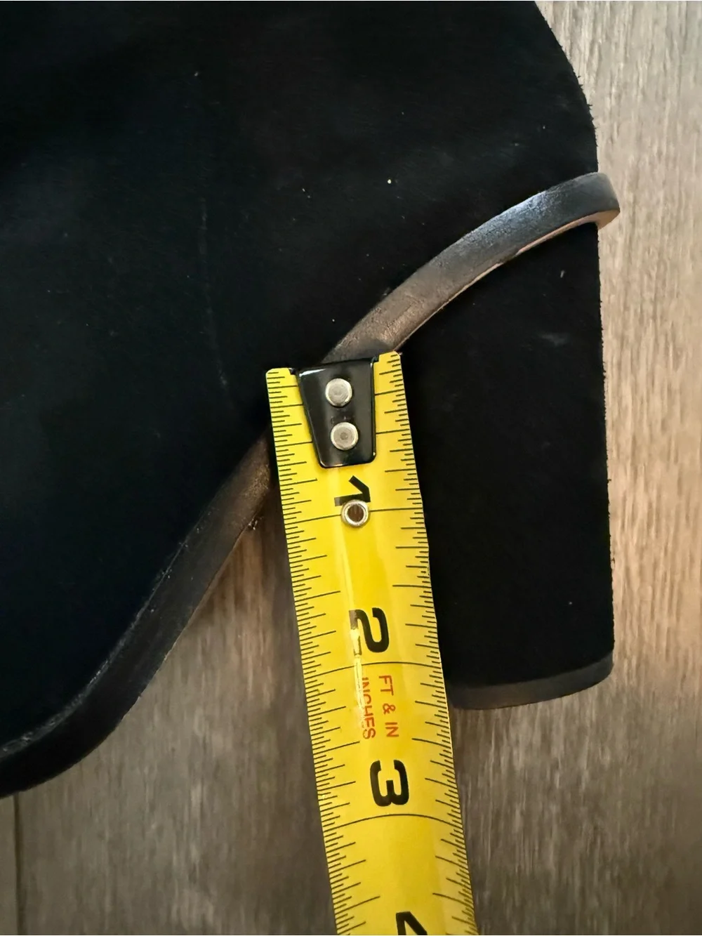 Gianni Bini Black Suede Over-the-Knee Block Heel Boots